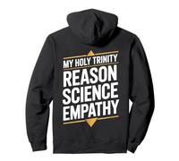 Mi Santísima Trinidad: Razón, Ciencia, Empatía Sudadera con Capucha