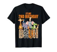 Mi Segundo cumpleaños Bruh, Zookeeper Animal Zoo Squad, de 2 años Camiseta