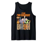Mi Segundo cumpleaños Bruh, Zookeeper Animal Zoo Squad, de 2 años Camiseta sin Mangas