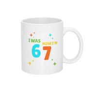 Mi Séptimo Cumpleaños Era El 6, Ahora Tengo 7 Años, 67 Tazas De Cerámica Con Asa Taza Chic Tazas De Desayuno Para Té Escuela Bebidas Frías Y Calientes 330Ml