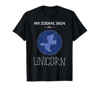 Mi Signo del Zodiaco es Unicornio constelación Estrellas de astrología Lindas Camiseta