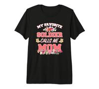 Mi Soldado Favorito me Llama mamá - Día de la Madre Camiseta Premium