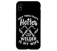 Mi Soldador está más Bueno Que mi Mujer Carcasa para iPhone XS MAX