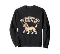 Mi Sombra Tiene Cuatro Patas Funny Dog Lover Meme My Shadow Paws Sudadera