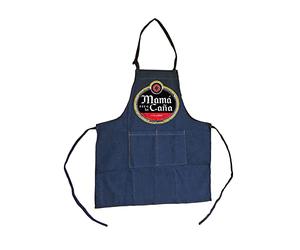 MI SORPRESA Delantal con Frase : Mamá eres la Caña y lo Sabes REGALO MADRES ABUELAS (AZUL VAQUERO)