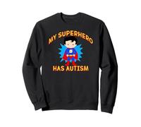 MI SUPERHÉROE Tiene Autismo Meme para niños Sudadera