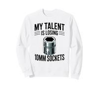 Mi Talento está perdiendo 10MM Sockets Mecánico Chico Coche Sudadera