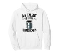Mi Talento está perdiendo 10MM Sockets Mecánico Chico Coche Sudadera con Capucha