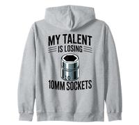 Mi Talento está perdiendo 10MM Sockets Mecánico Chico Coche Sudadera con Capucha