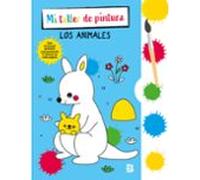 Mi taller de pintura con pincel y acuarelas. Animales