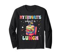 Mi Tema Favorito es Almuerzo Señora Cafetería Niños Almuerzo Señora Manga Larga