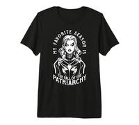 Mi Temporada Favorita es la caída de la Bruja gótica del patriarcado Camiseta Premium