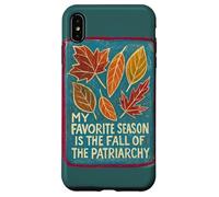 Mi Temporada Favorita es la caída del patriarcado Otoño Carcasa para iPhone XS MAX