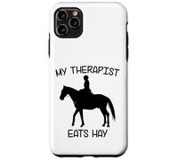 Mi Terapeuta Come heno | Funny Horses Carcasa para iPhone 11 Pro MAX