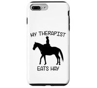 Mi Terapeuta Come heno | Funny Horses Carcasa para iPhone 7 Plus/8 Plus