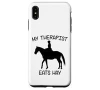 Mi Terapeuta Come heno | Funny Horses Carcasa para iPhone XS MAX