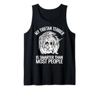 Mi Terrier Tibetano es más Inteligente Que la mayoría de la Gente Camiseta sin Mangas