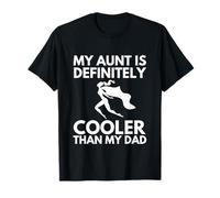 Mi tía es definitivamente más Genial Que mi papá Camiseta