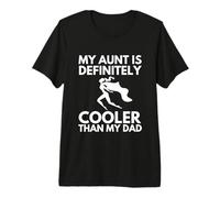Mi tía es definitivamente más Genial Que mi papá Camiseta Premium