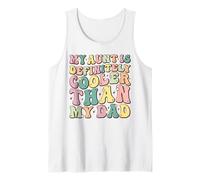 Mi tía es definitivamente más Guay Que mi Padre, Gracioso Camiseta sin Mangas