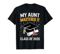 Mi tía lo dominó la clase de maestría de 2025 Lo dominó Camiseta
