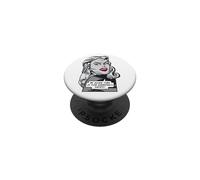 Mi Tiempo a Solas es para la Seguridad de Todos Arte Pop sarcástico PopSockets PopGrip Adhesivo