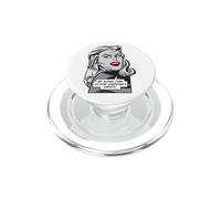 Mi Tiempo a Solas es para la Seguridad de Todos Arte Pop sarcástico PopSockets PopGrip para MagSafe