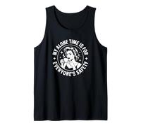 Mi Tiempo a Solas es para la Seguridad de Todos introvertido Camiseta sin Mangas