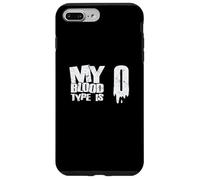 Mi tipo de sangre es 0 Factor Rhesus Tipo de sangre Carcasa para iPhone 7 Plus/8 Plus