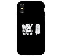 Mi tipo de sangre es 0 Factor Rhesus Tipo de sangre Carcasa para iPhone X/XS