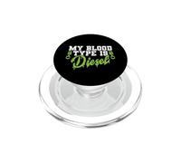 Mi Tipo de Sangre es Diesel Auto Mechanic PopSockets PopGrip para MagSafe