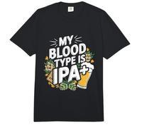 Mi Tipo de Sangre es IPA Plus Hops Ale Comfort Colors Adult Heavyweight T-Shirt