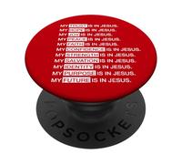 Mi Todo Está En Jesucristo Rey de Reyes PopSockets PopGrip Adhesivo