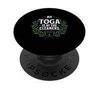 Mi Toga está en los limpiadores, Funny Toga Party PopSockets PopGrip Adhesivo