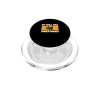 Mi Toro Tiene Problemas de ira Funny Bull Riding Cowboy Bull Rider PopSockets PopGrip para MagSafe