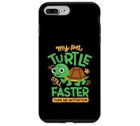 Mi Tortuga Mascota Sigue Siendo más rápida Que la motivación Carcasa para iPhone 7 Plus/8 Plus