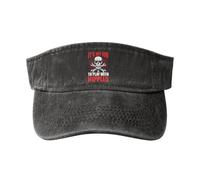 Mi Trabajo Es Jugar con Fishones Visera Sombrero Viseras Ajustable Superior Vacía Visera Deportiva para Beisbol Hombre Playa