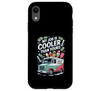 Mi Trabajo es más Fresco Que el tuyo camión de Helados Carcasa para iPhone XR