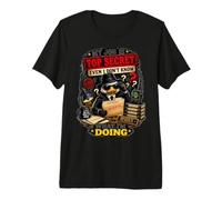 Mi Trabajo es Secreto Incluso yo no sé lo Que Estoy Haciendo Gracioso Camiseta Premium