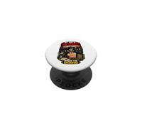 Mi Trabajo es Secreto Incluso yo no sé lo Que Estoy Haciendo Gracioso PopSockets PopGrip Adhesivo