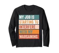 Mi Trabajo interfiere con mi Divertido pasatiempo de Juegos de Guerra Manga Larga