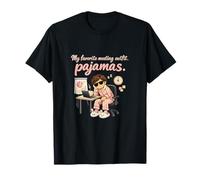 Mi Traje de reunión Favorito Pijama Humor de Oficina Camiseta