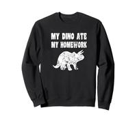 Mi Triceratops se comió mi tarea - Dinosaur Dino School Teache Sudadera