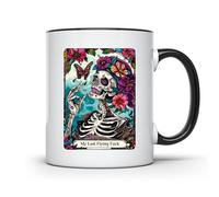 Mi Última Carta Del Tarot Voladora Y Encantadora Tazas De Cerámica Con Asa Tazas De Desayuno Chic Taza De Café Para Oficina Hogar Escuela 330Ml