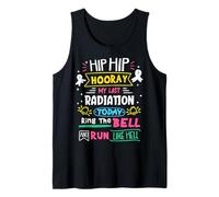 Mi última radiación de Hoy le Hizo Sonar la Campana al Guerrero del cáncer de pulmón Camiseta sin Mangas