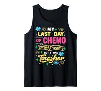 Mi último día de quimioterapia hoy fui un guerrero más duro contra el cáncer Camiseta sin Mangas