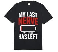 Mi Ultimo Nervio Paciencia Agotada Comfort Colors Adult Heavyweight T-Shirt