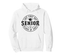 Mi último Primer día Senior 2027 Clase de 2027 Regreso a la Escuela Sudadera con Capucha