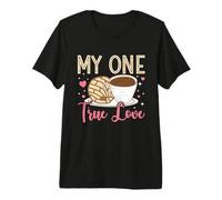 Mi único Amor Verdadero Juego de Palabras español ama Las Conchas de Pan de Concha Dulce Camiseta Premium