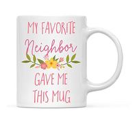 Mi Vecino Favorito Me Dio Esto Mug Divertido Taza De Café Elegante Tazas De Cerámica Para Cacao Hogar Leche 330Ml